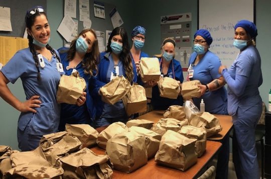 covid-19 fuel the frontline community initiative at Shady Grove