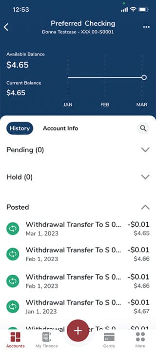 view transaction history