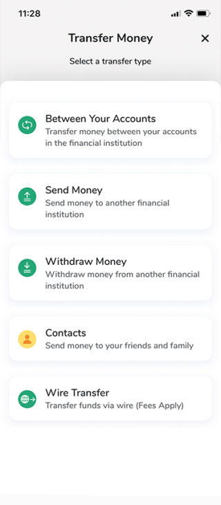 send money to friends or family